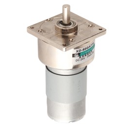 35W Micro DC Metal Gear Motor Speed Adjustable CW/CCW (24V 30rpm)