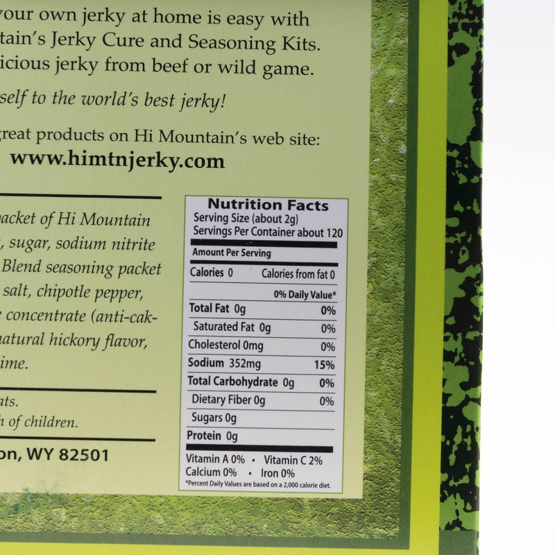 Hi Mountain Jerky Seasoning and Cure Kit | SPICY LIME