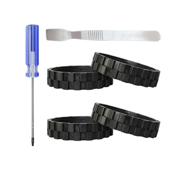4 Pcs Drive Wheel Tires Compatible with IRobot Roomba S