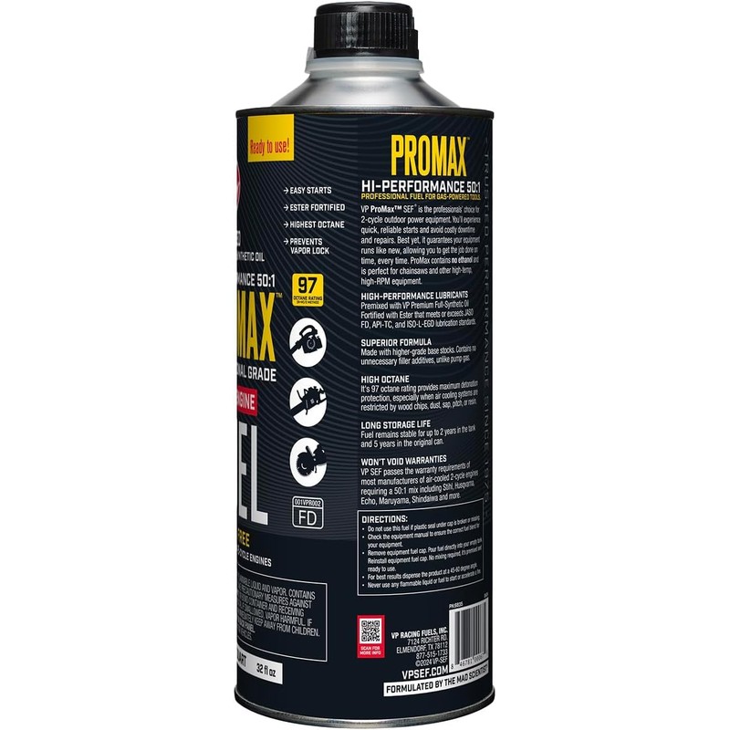VP Pro Max Hi-Performance (50:1) Ready to Use Ethanol-Free 2
