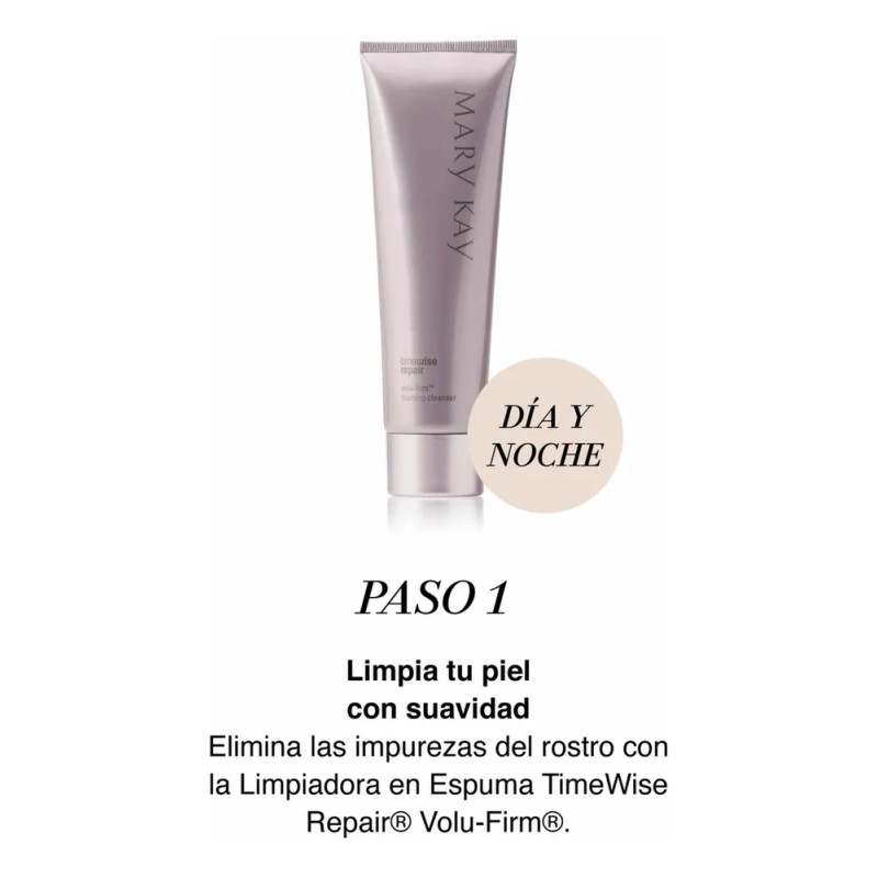 Espuma de Limpieza Mary Kay Volu-Firm TimeWise Repair Piel Sensible