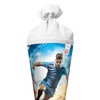 ROTH Motiv-Schultüte, Soccer, 70 cm, rund, Rot(h)-Spitze, Filzverschluss