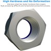 M18 Self-Locking Nuts (Pack of 5) Steel Hexagonal Stop Nuts