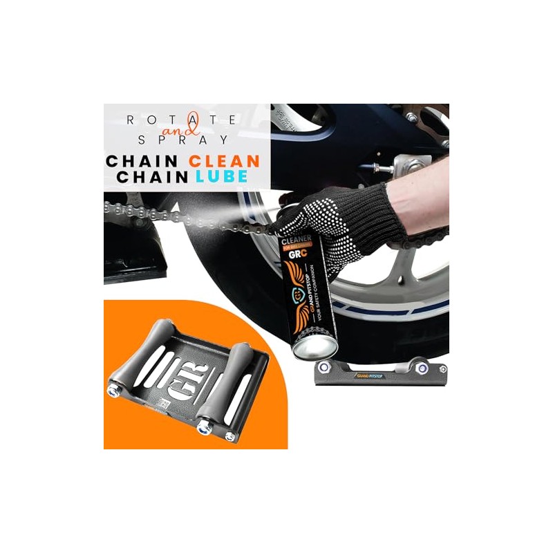 GRAND PITSTOP Motorcycle Cleaning Stand - Paddock Stand Replacement -