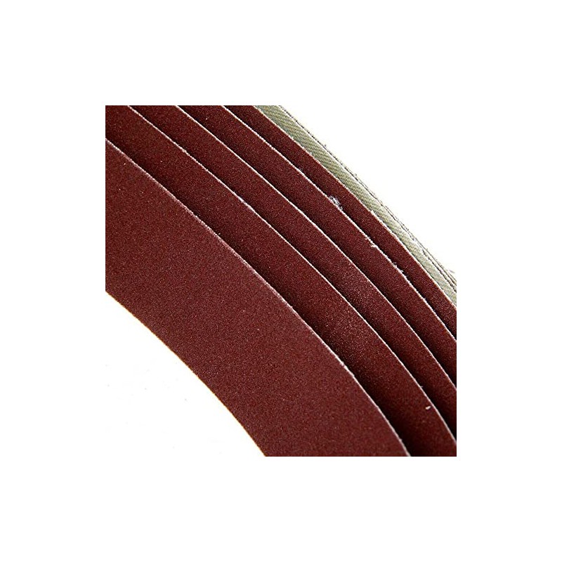 MACHSWON 5 Pack Cloth Sanding Belts Sanding Paper Sanding Belts