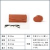 Boosters Hard Glasses Case, Genuine Leather Case, Stylish, Large Size