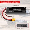 FPVERA 3s Lipo Battery 35C 2200mAh 11.1V Lipo Battery with