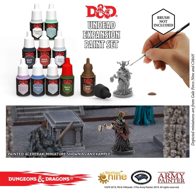 The Army Painter D&D: Undead Paint Set - Nolzur's Marvelous