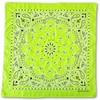 The Peacock Crew 10 Pack Lime Neon Green Bandanas in