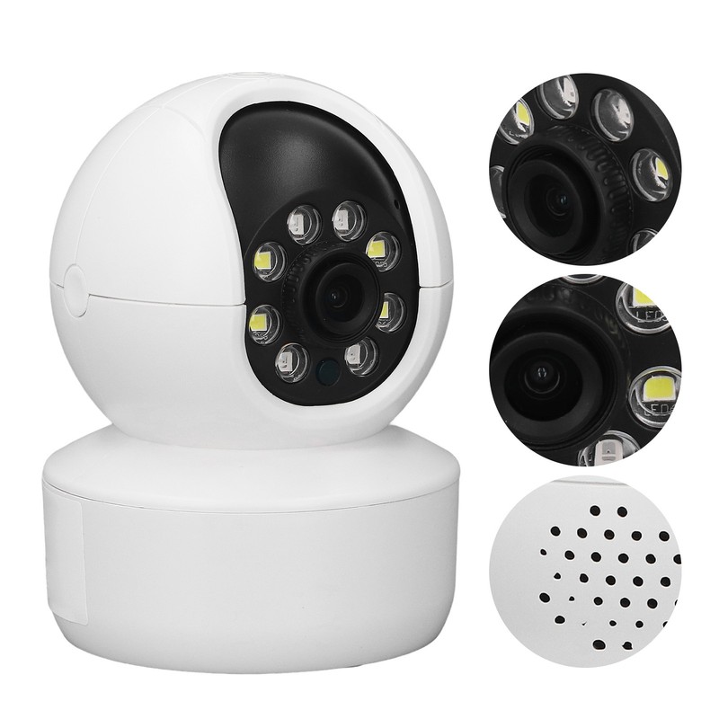 3MP Wireless Smart Camera Full Color HD Dual Light Source