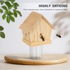Carpenter Bee Trap for Outside - Chalet Style Nature Hanging