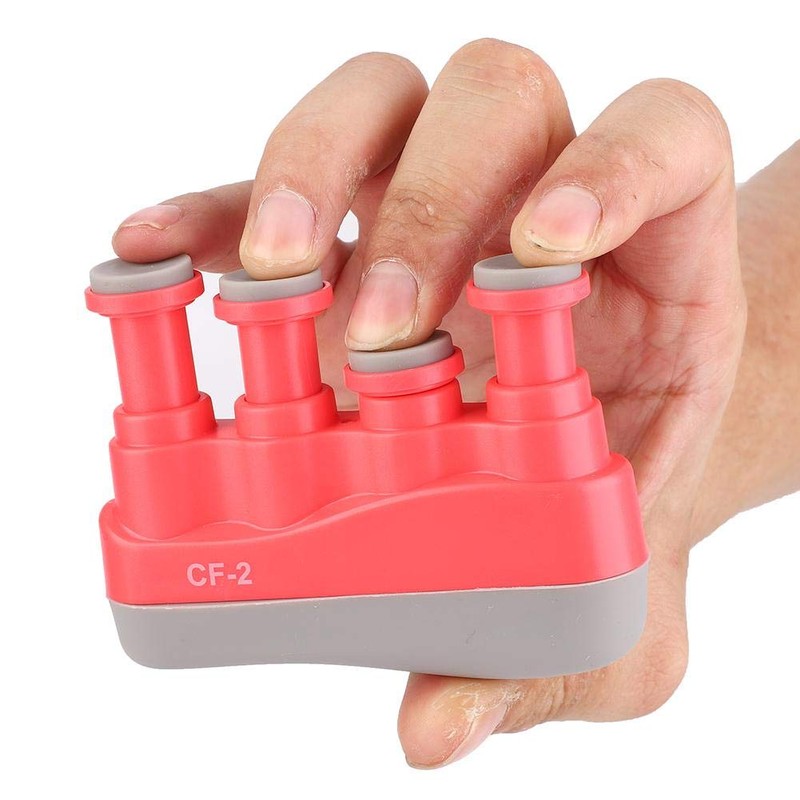 Finger Trainer, Children Adults Adjustable Guitar Piano Zither Finger Strength