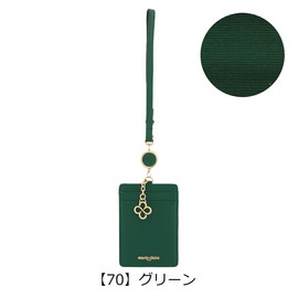 Mariclaire Pass Case with Reel Carrousel Women's, [70] Green