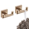 KOKOSIRI Robe Hooks Bath Towel Hooks Bathroom Hardware Double Coat