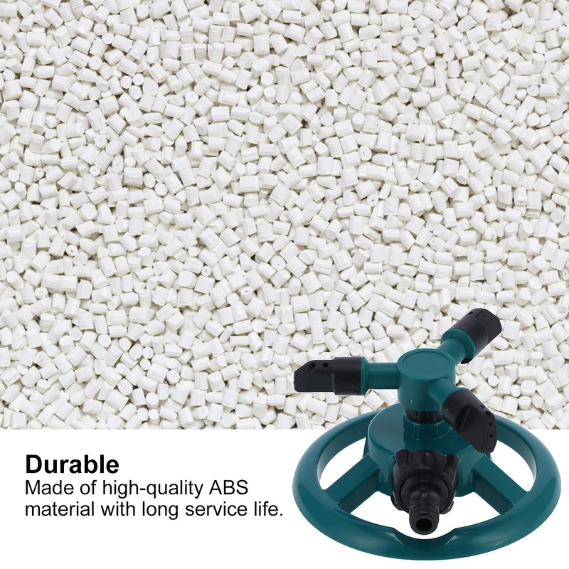 Fdit Lawn Sprinkler 360 Degree Rotatable Yard Sprinkler Irrigation Tool