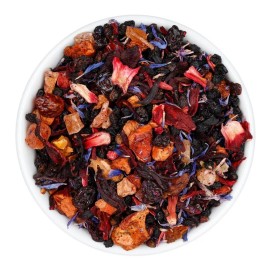 Fusion Teas Peach Infusion Hibiscus Fruit Tea - Premium Loose Leaf Blend - Fusion Teas - Sample (.8 Ounce)