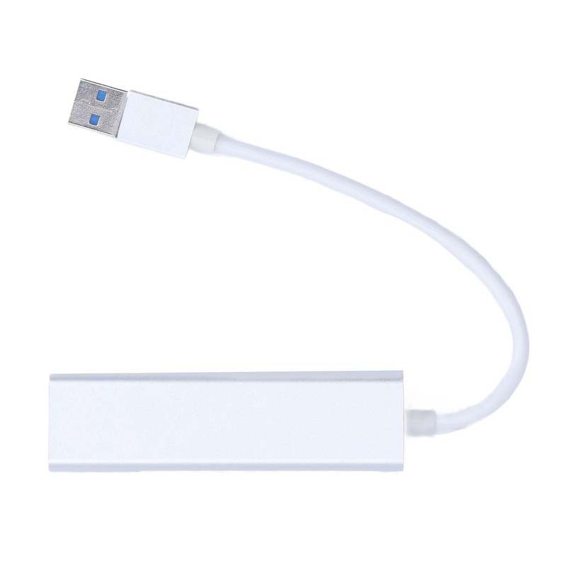USB 3.0 to Ethernet Adapter 4 in 1 Multiport Multifunction