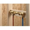 Delta Faucet Wall-Mount Rough-In Valve for Delta 2-Handle Wall-Mount Bathroom