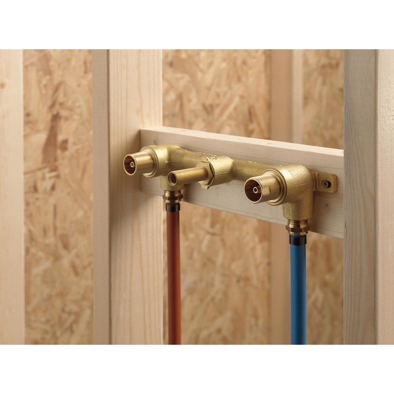 Delta Faucet Wall-Mount Rough-In Valve for Delta 2-Handle Wall-Mount Bathroom