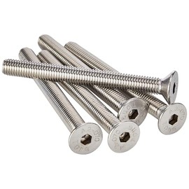AHCA2 Stainless Steel Socket Countersunk Screw Allen Key Bolts M5 5mm x 60mm (Pack of 50)