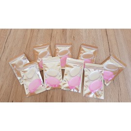 Silicone 'Anti-Sponge' Makeup Applicator Blender by Lucent Sponge Cosmetics (Translucent)