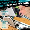 194368-5 110"Track Saw Guide Rail for Makiita Track Saw, 55"x2