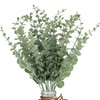 20pcs Eucalyptus Stems Artificial Eucalyptus Leaves Stems Artificial Fake Flowers
