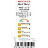 Rocket Gel Grip Acrylic Short Handle 7 Pcs Starter Artist