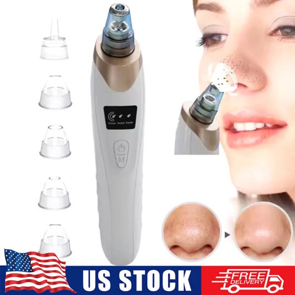 Unbranded Electric Blackhead Remover Pore Vacuum Suction Diamond Dermabrasion Face