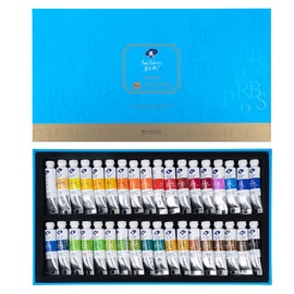 Paul Rubens Watercolour Paint Set, 36 Vibrant Colours 5ml/Tube - Highly Pigmented & Non-Toxic, Prefect for Beginner, Hobbyist and Student