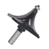 Roundover Router Bit 1/2in Shank 1/2x3‑1/2 Tungsten Carbide Round Over
