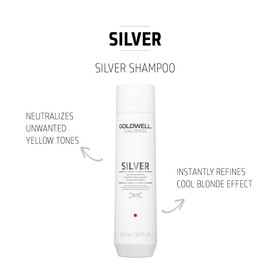 Goldwell Dualsenses Silver Shampoo 300mL, 12.486772486772486 oz.