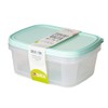 Wham Everyday Food Box & Lid 3Ltr Clear/Assorted (Pack 2)