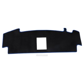 TUCKBOLD Nissan Dashboard Mat for Sakura Car Dashboard Cover Protective Mat Interior Interior Custom Parts Accessories Sun Protection Anti-Glare Anti-Scratch Anti-Slip Flannel Material Black Blue Line