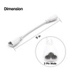 3Pcs-T5 T8 LED Tube Connector Cable Wire 9 inch Double