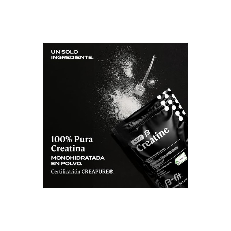 B-FIT Just Creatine Creapure - Creatina Monohidratada Pura