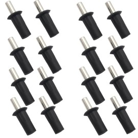 16 Pcs Spring Loaded Telescopic Pins, Cabinet Door Repair Pins Damper Replacement Pins Metal Furniture Fittings Connector Door Spring Parts