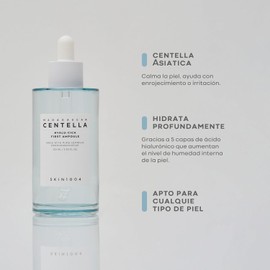 SKIN1004 Madagascar Centella Hyalu-Cica First Ampoule 100 ml – Suero Facial con Ácido Hialurónico y Centella Asiática – Hidratación Ligera – Para Todo Tipo de Piel