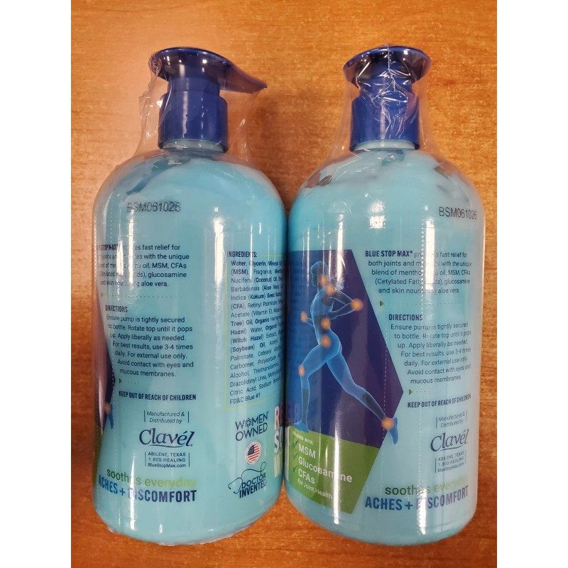 Blue Stop Max 2 Pk: Blue Stop Max Triple Action