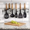 Glad Cooking Utensils Set with Acacia Wood Handles, 6 Pieces