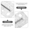 GLEAVI 100Pcs Galvanized Wall Panel Clips Buckles for Wainscoting Panel