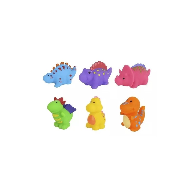 Tooky Toy Juego De Bloques Apilables Dinosaurios 12 Pz Nesting
