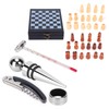 Stainless Steel Wine Opener Set with Thermometer Wine Corkscrew Present