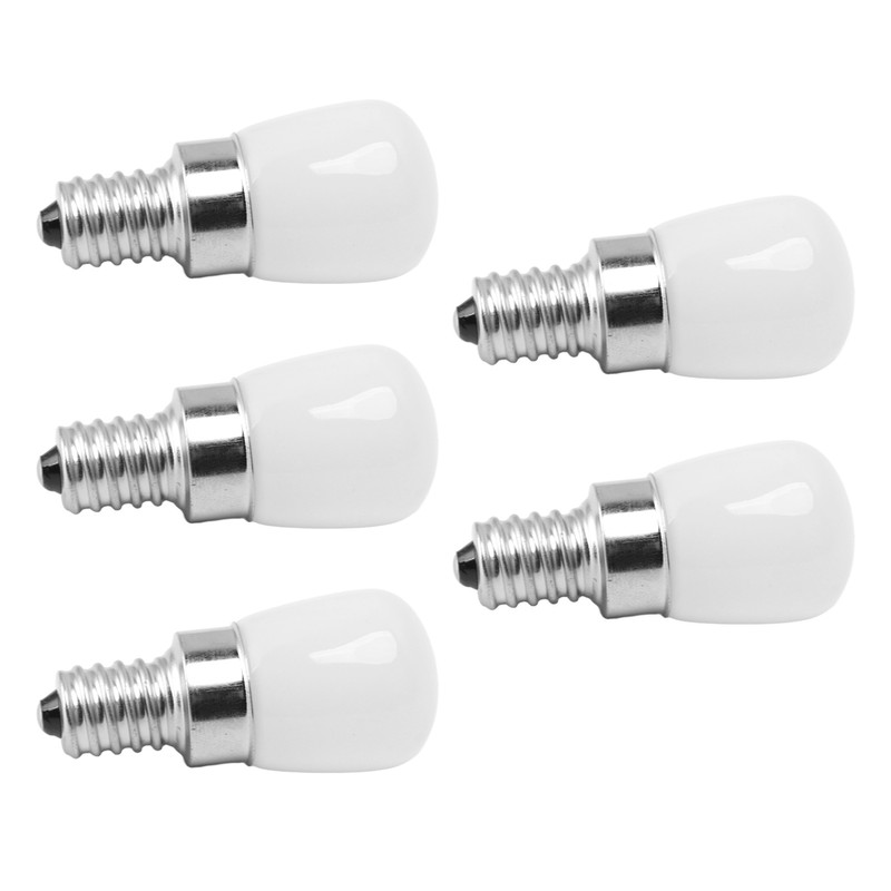 5Pcs LED Refrigerator Light Bulb Fridge Lamp E12 for Freezer