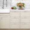 Ravinte 30 Pack 4 Inch Kitchen Square Cabinet Handles Satin