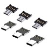 YFFSFDC USB OTG Ultra Mini Compact Adapter,6 Pack (USB Male