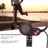 Electric Bicycle LCD Display Meter with 5P Waterproof Connector 24V