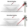 PF WaterWorks PF0324-PB-GR Never Clog Sink/Lavatory, Gray ABS ClogFREE Universal