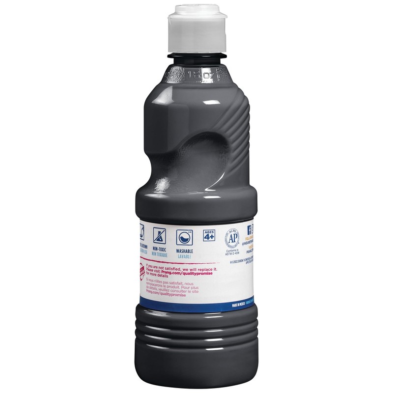 Prang Washable Tempera Paint, Black, 16 Oz., 1 Count