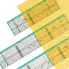 KEARING Patchwork Quilt Ruler with Metal Edges - For Patchwork,